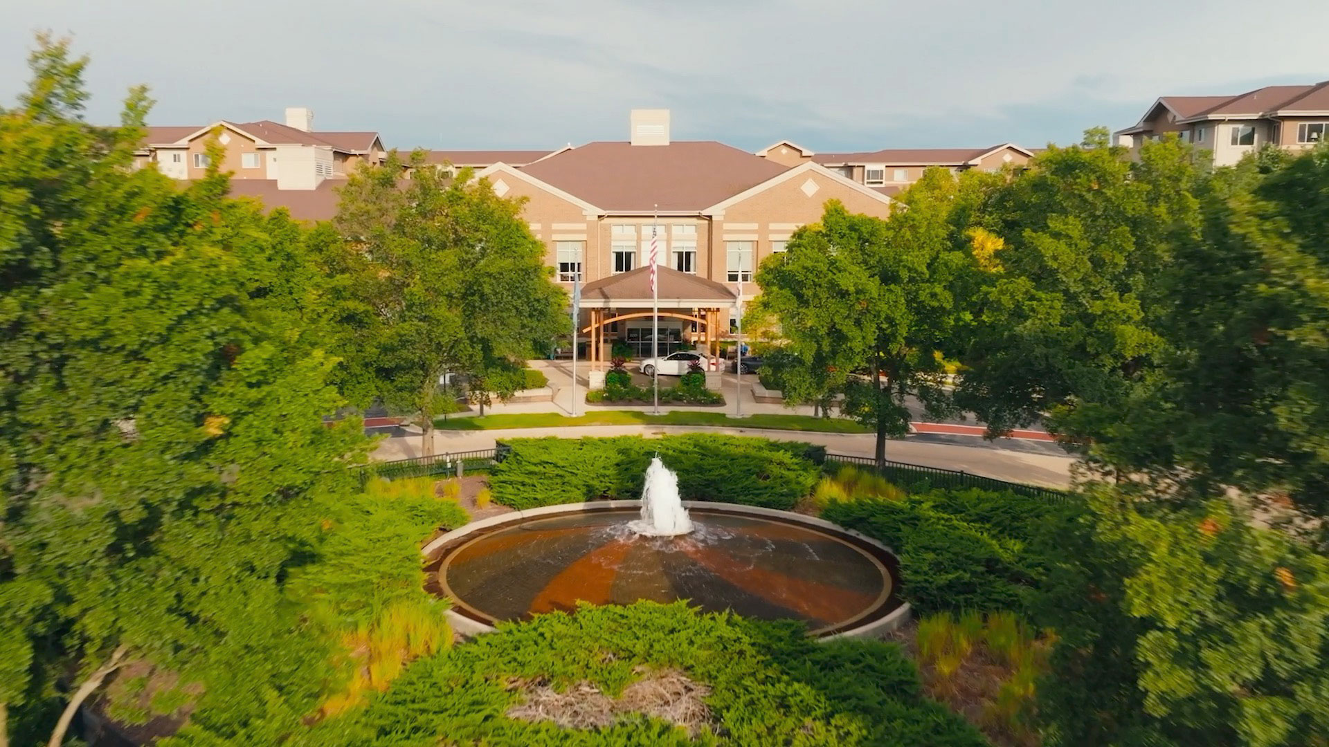 Aerial view of Monarch Landing